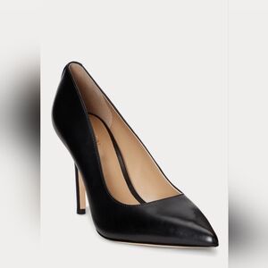 Ralph Lauren black genuine leather pumps size 7B